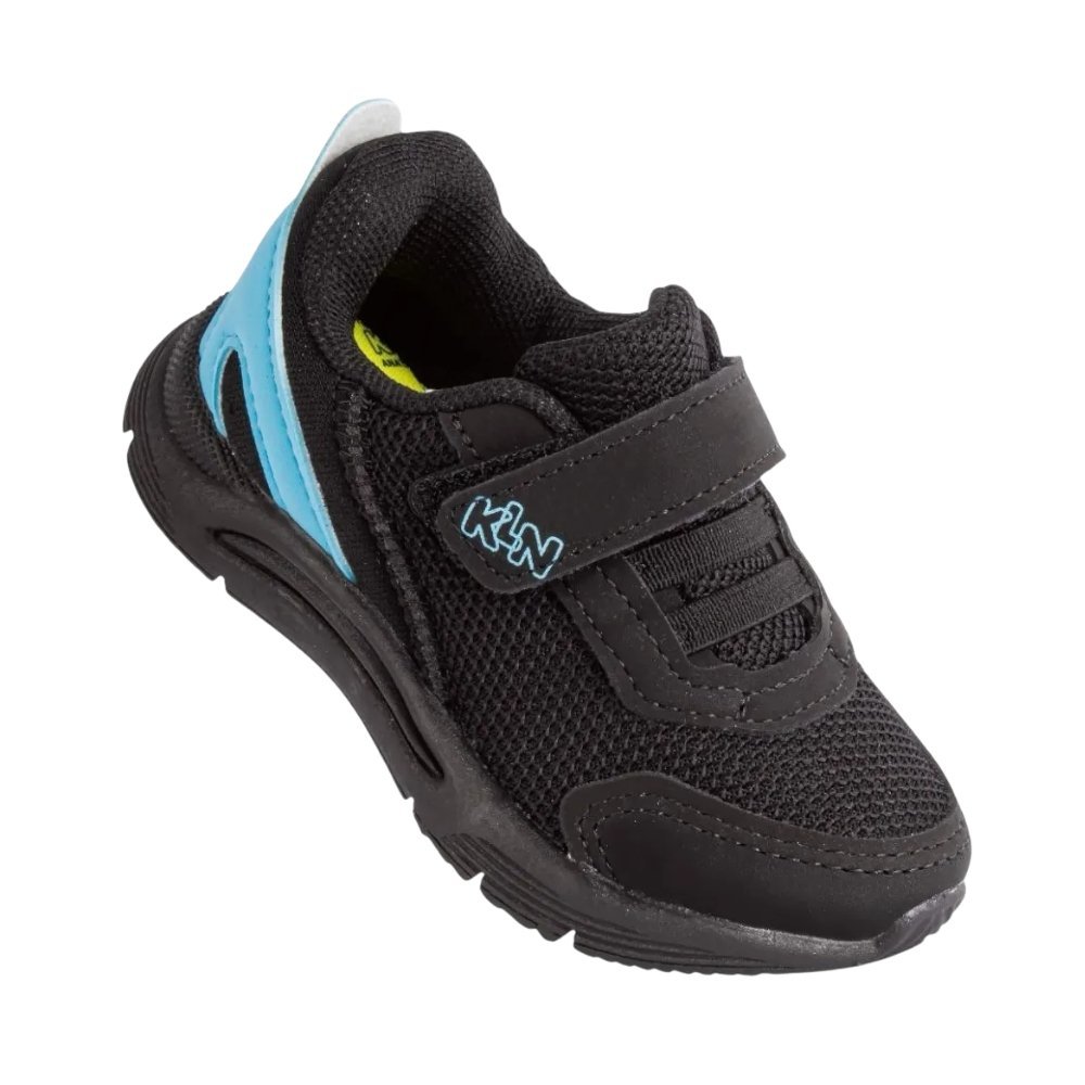 Tênis Klin New Sport Mini Infantil - 19912 Preto/Azul 5