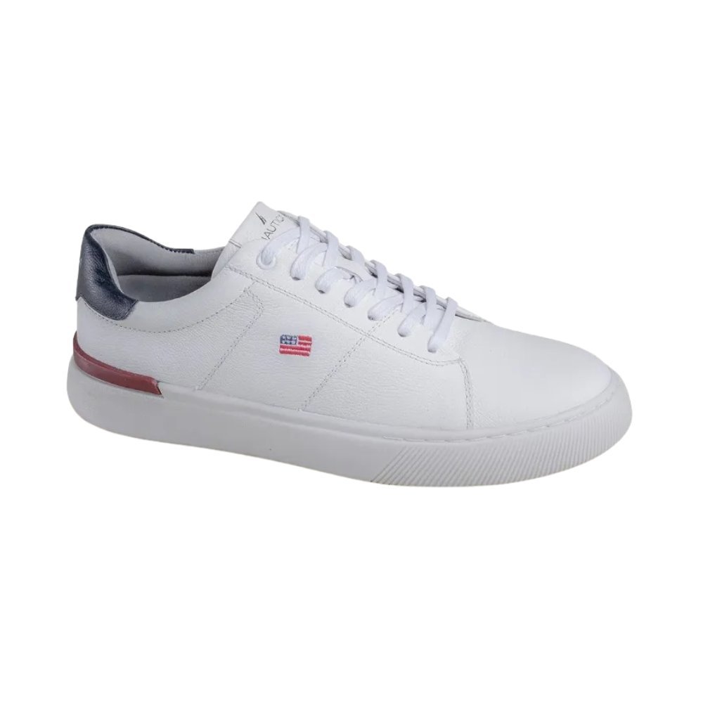 Tênis Nautica Couro Floter Masculino - 2708 Branco 2