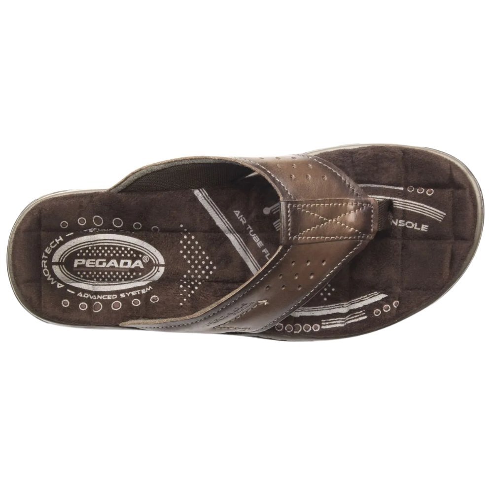 Chinelo Pegada Anilina Masculino - 131663 Marrom 3