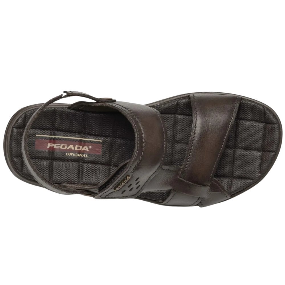 Sandália Pegada Anilina Masculino - 133234 Marrom 4