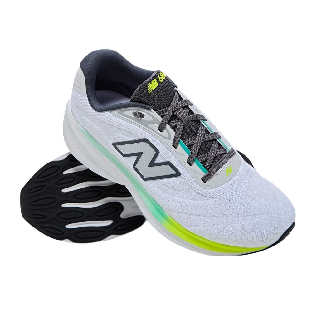 Tênis New Balance Fresh Foam 680V9 Masculino Branco 4