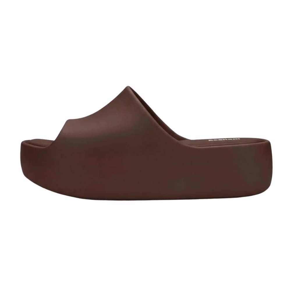 Chinelo Melissa Free Print Slide Marrom 2