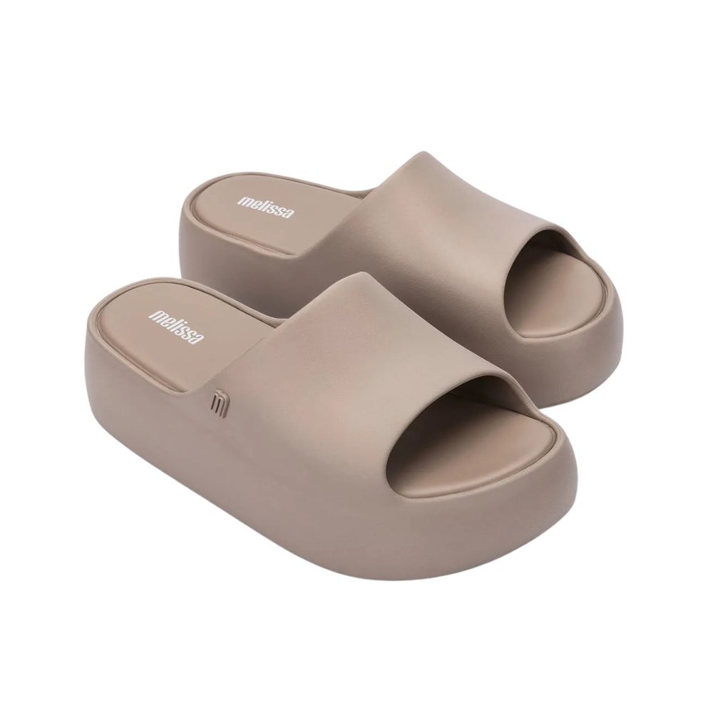 Chinelo Melissa Free Print Slide Bege 3