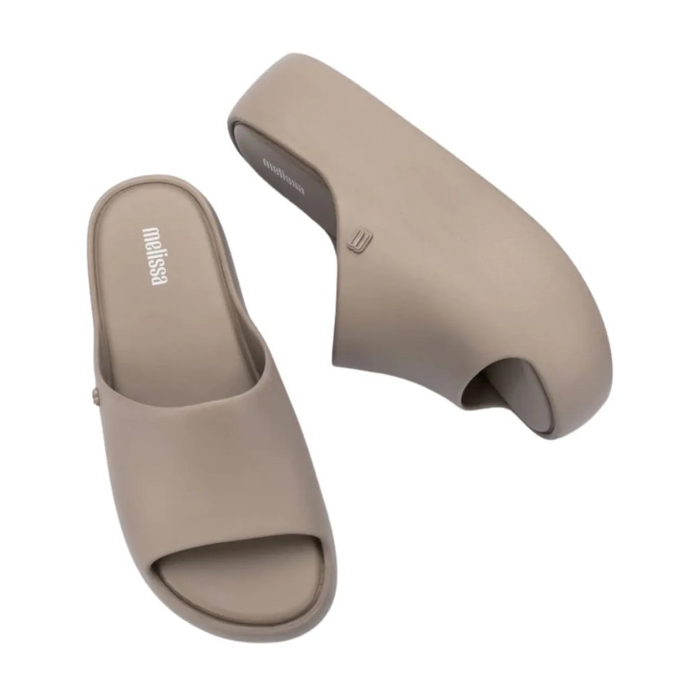 Chinelo Melissa Free Print Slide Bege 5