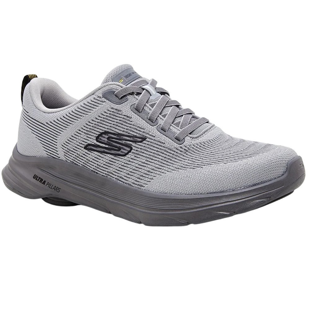 Tênis Skechers Go Walk 8 Day Masculino Cinza 3