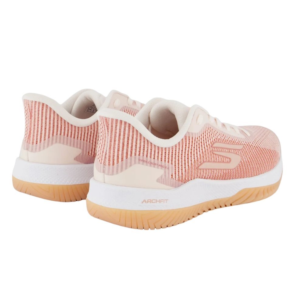 Tênis Skechers Viper Court Pro 2.0 Feminino Salmão 4