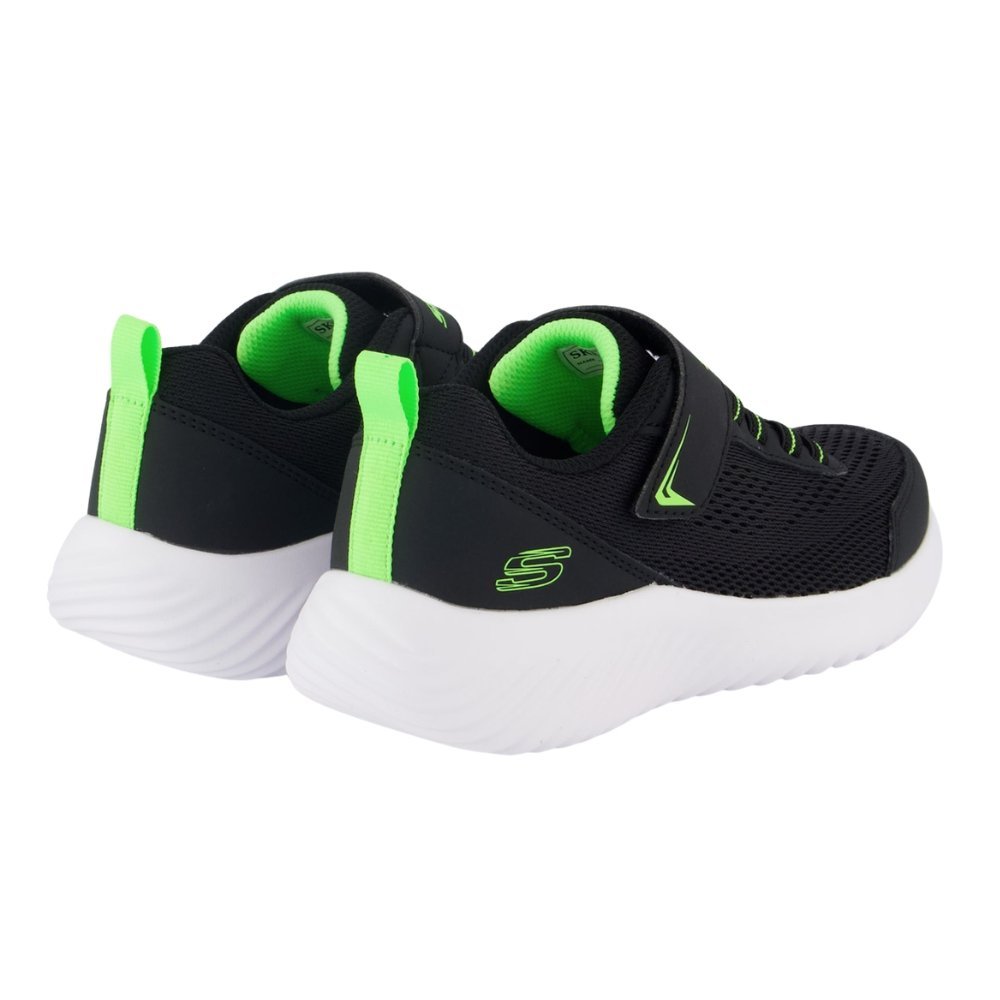 Tênis Skechers Bounder Quantarun Infantil Preto 4