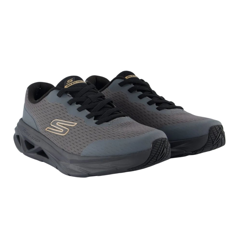 Tênis Skechers Glide-Step Vortex Masculino Chumbo 2