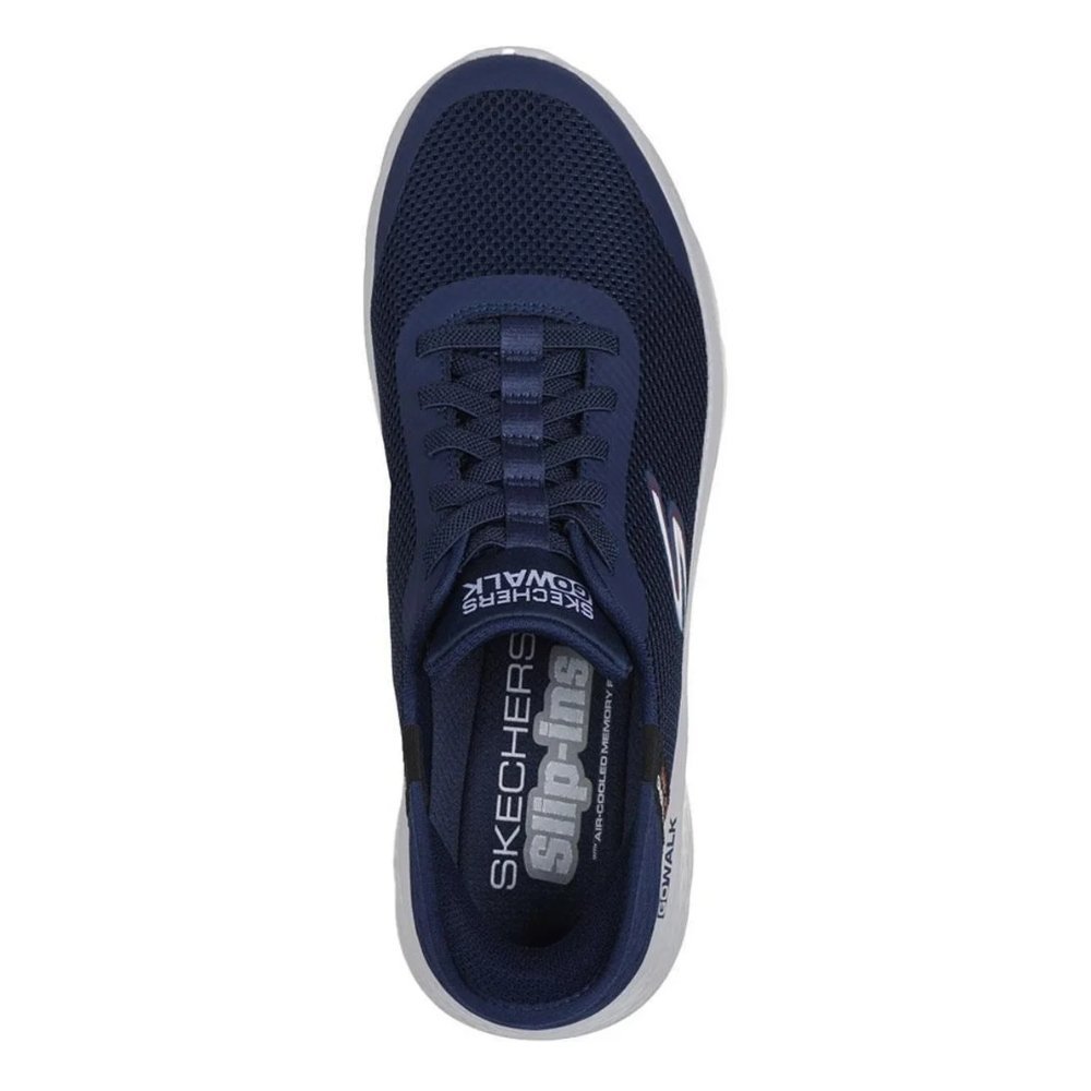 Tênis Skechers Go Walk Flex Masculino Azul Marinho 4