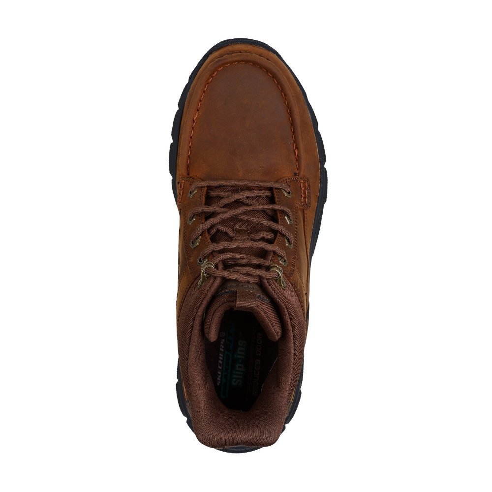 Bota Skechers Respected 2.0 Masculina Marrom 4