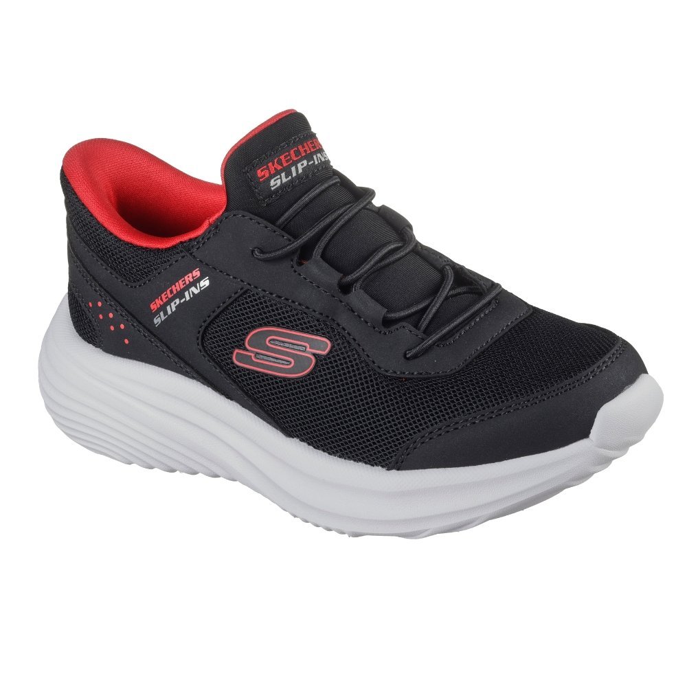 Tênis Skechers Infantil Bounder Pro Preto/Vermelho 3