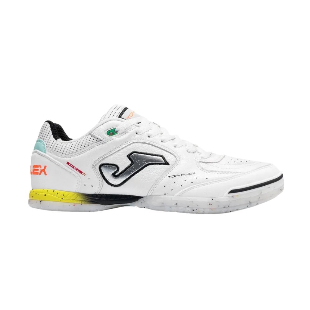 Chuteira Joma Futsal Top Flex Unissex Branco