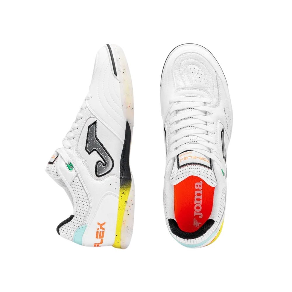 Chuteira Joma Futsal Top Flex Unissex Branco 4