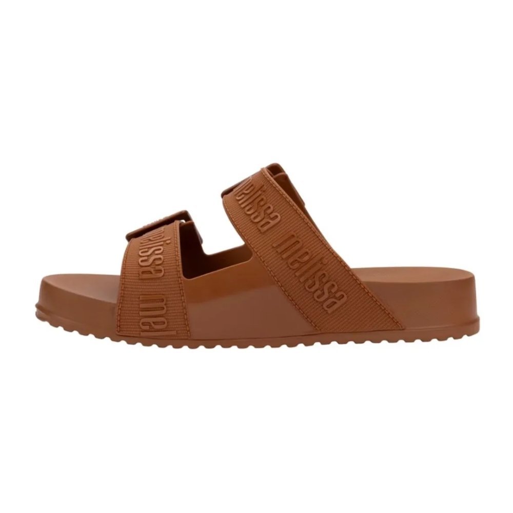 Sandalia Melissa Cozy Slide M-Lover Marrom Claro 2