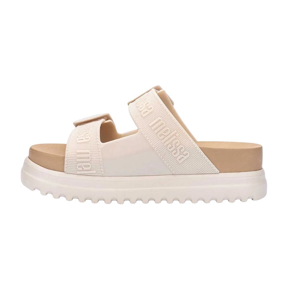 Sandalia Melissa Cozy M-Lover Platform Creme 2