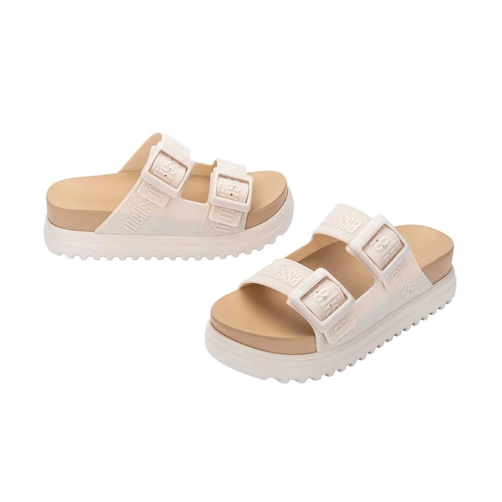 Sandalia Melissa Cozy M-Lover Platform Creme 4