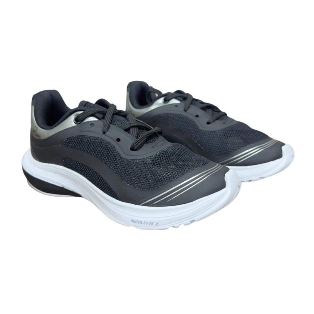 Tênis Kidy K-360 Super Leve Infantil Preto 4