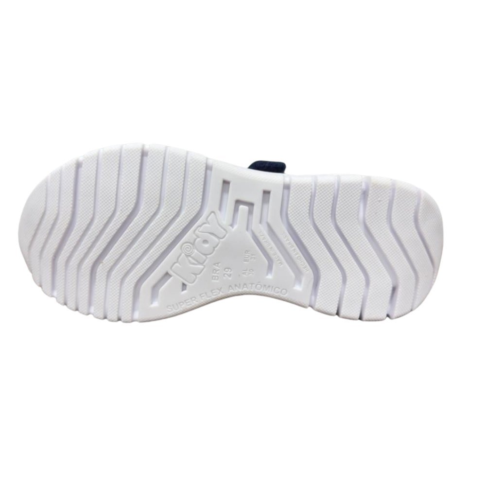 Tênis Kidy Ultra Flex Infantil Cinza/Azul 4
