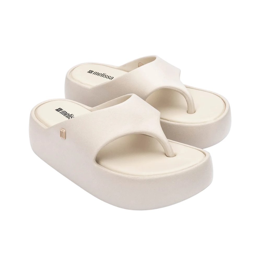 Chinelo Melissa Free Platform Thong Bege 3