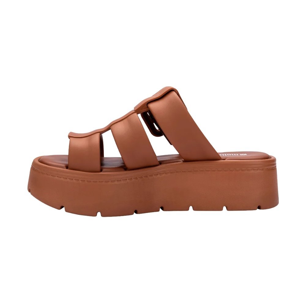 Sandalia Melissa Pump Platform Marrom 2