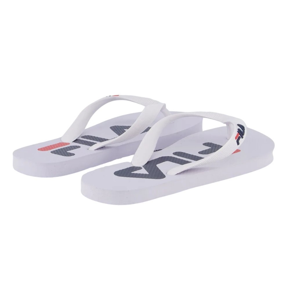 Chinelo Fila Fingers Masculino Branco 4