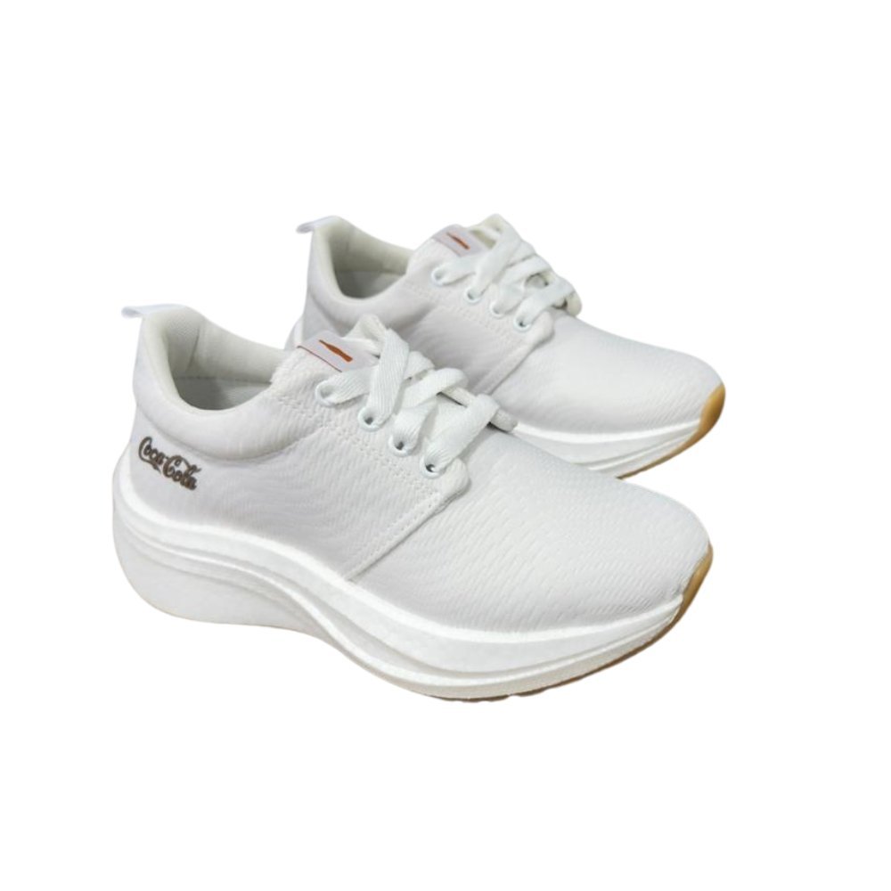 Tênis Coca Cola Comfort Now Feminino Branco 3