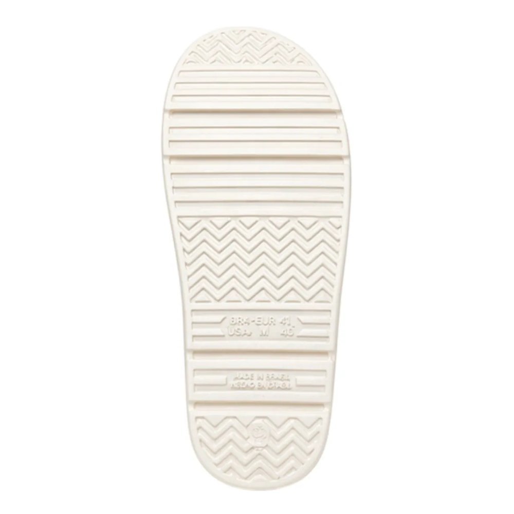 Chinelo Slide Coca Cola Urban Leather Masculino Branco 4