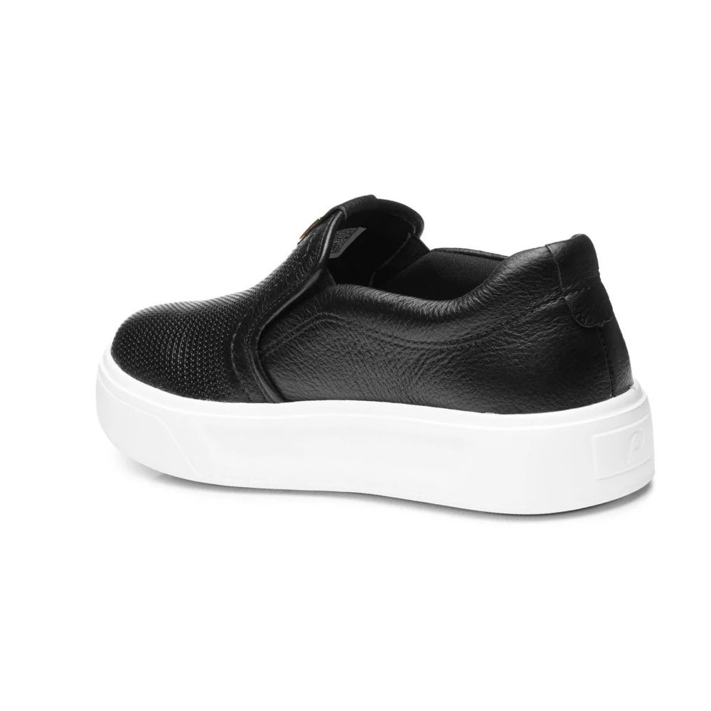 Sapatênis Pegada Couro Feminino 211210 Preto 2