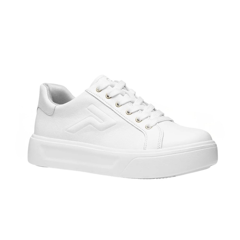 Sapatênis Pegada Couro Feminino 211216 Branco 3