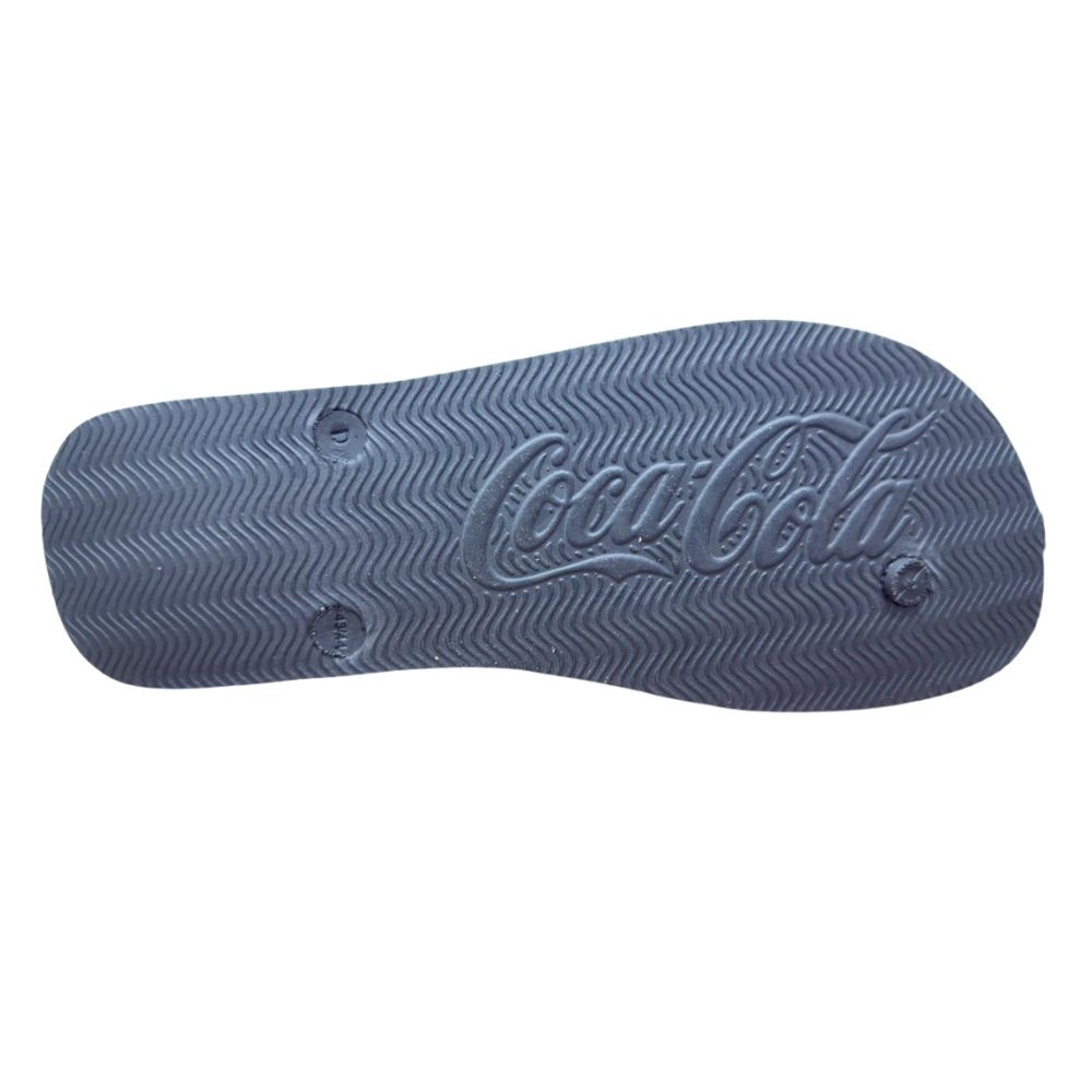 Chinelo Coca Cola Flags Masculino Preto 5