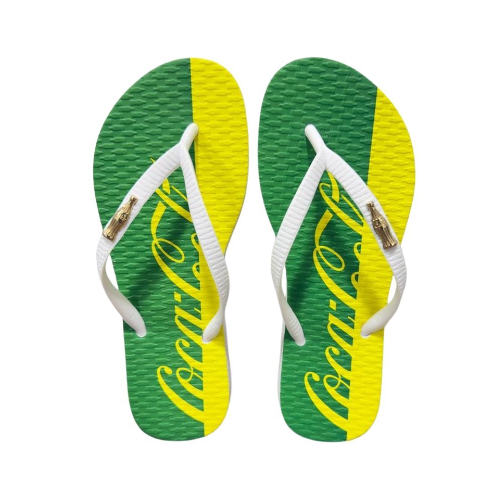Chinelo Coca Cola Flags Feminino