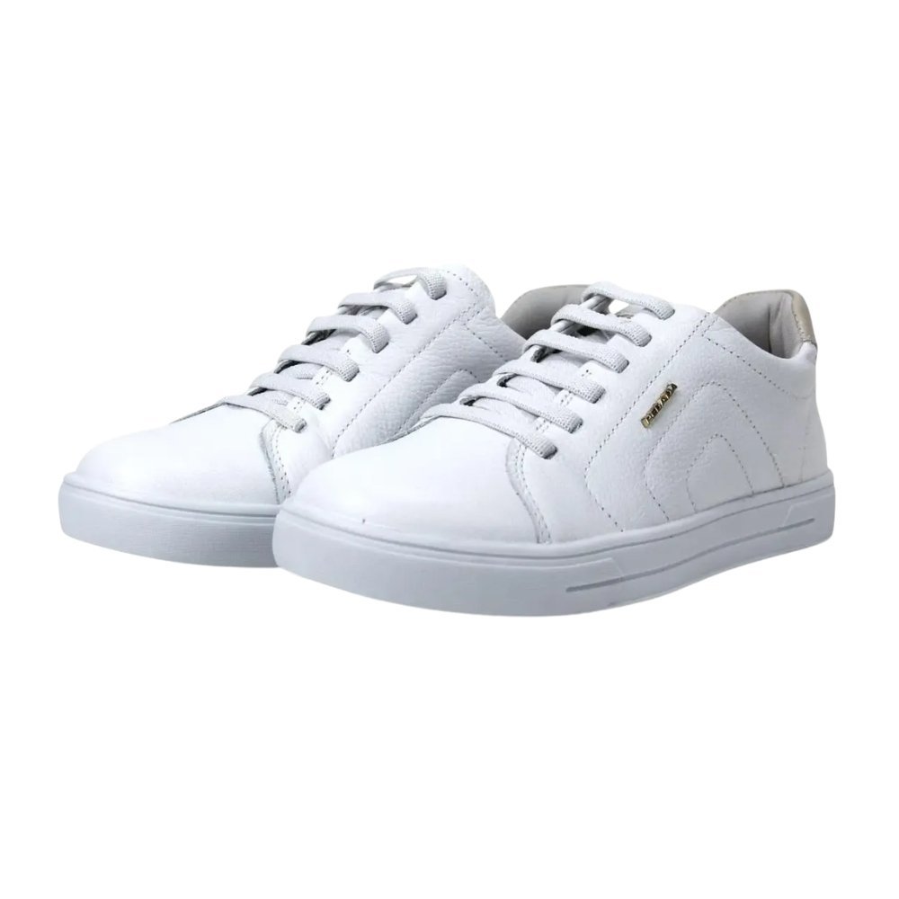 Sapatênis Pegada Couro Feminino - 211152 Branco 2