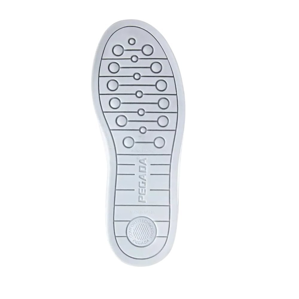 Sapatênis Pegada Couro Feminino - 211152 Branco 4