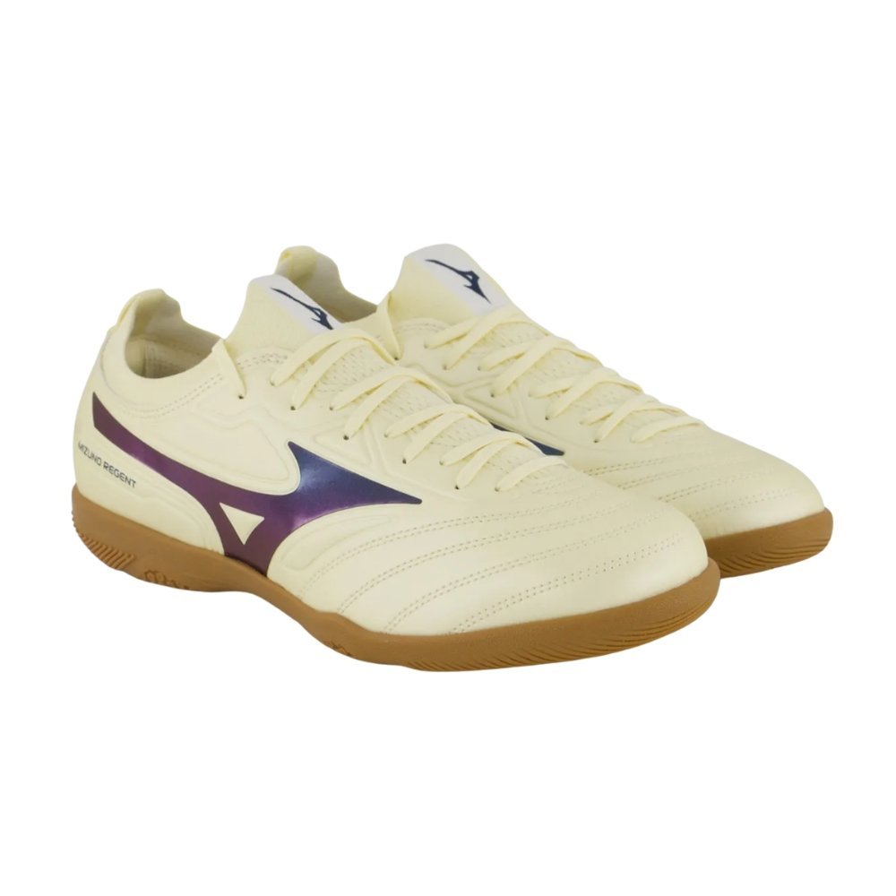 Chuteira Mizuno Regent Futsal Bege 2