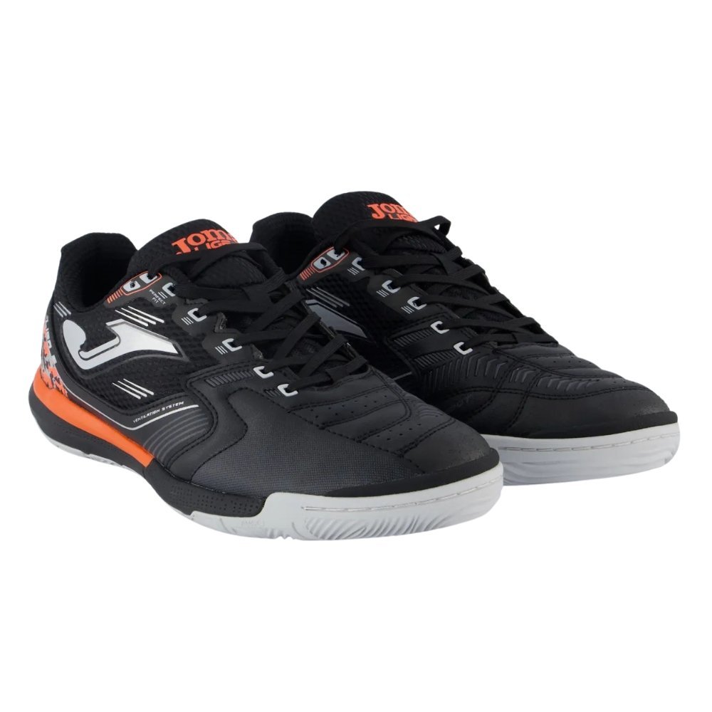 Chuteira Joma Liga 5 Futsal Indoor Masculino Preto 2