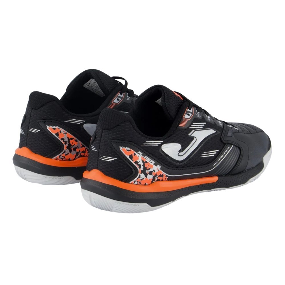Chuteira Joma Liga 5 Futsal Indoor Masculino Preto 4