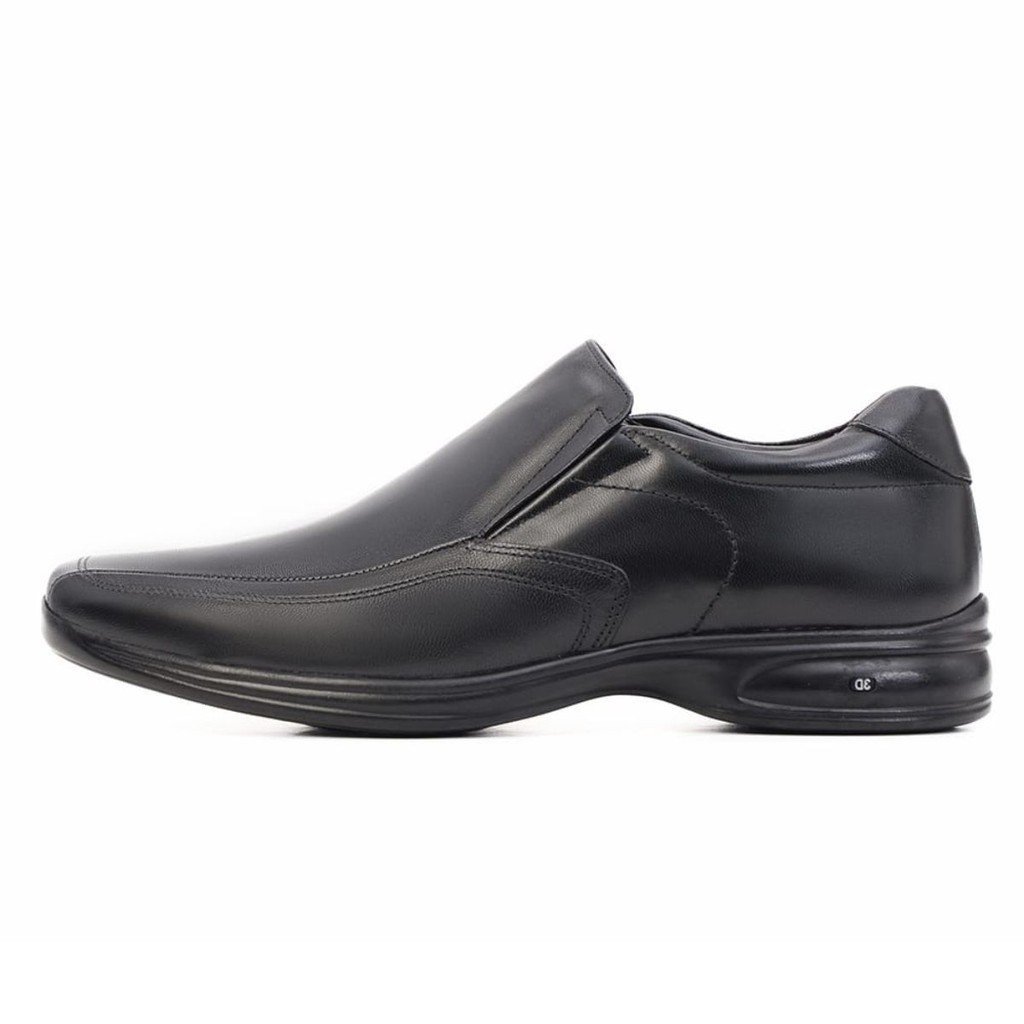 Sapato Social Jota Pe 3D Vision Preto Ref 71455 Preto 2