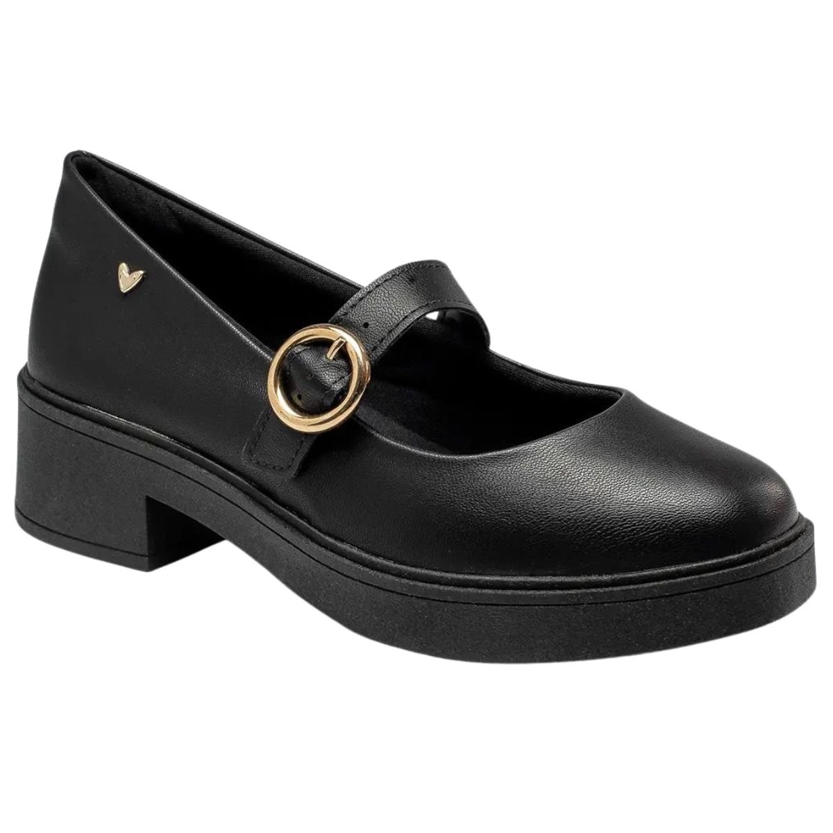 Sapato Feminino Mary Jane Mandang Preto Mississipi ME263-0006 Preto