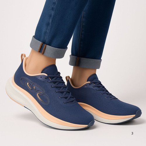 Tenis Olympikus Voa3stovan Feminino Corrida Azul 3