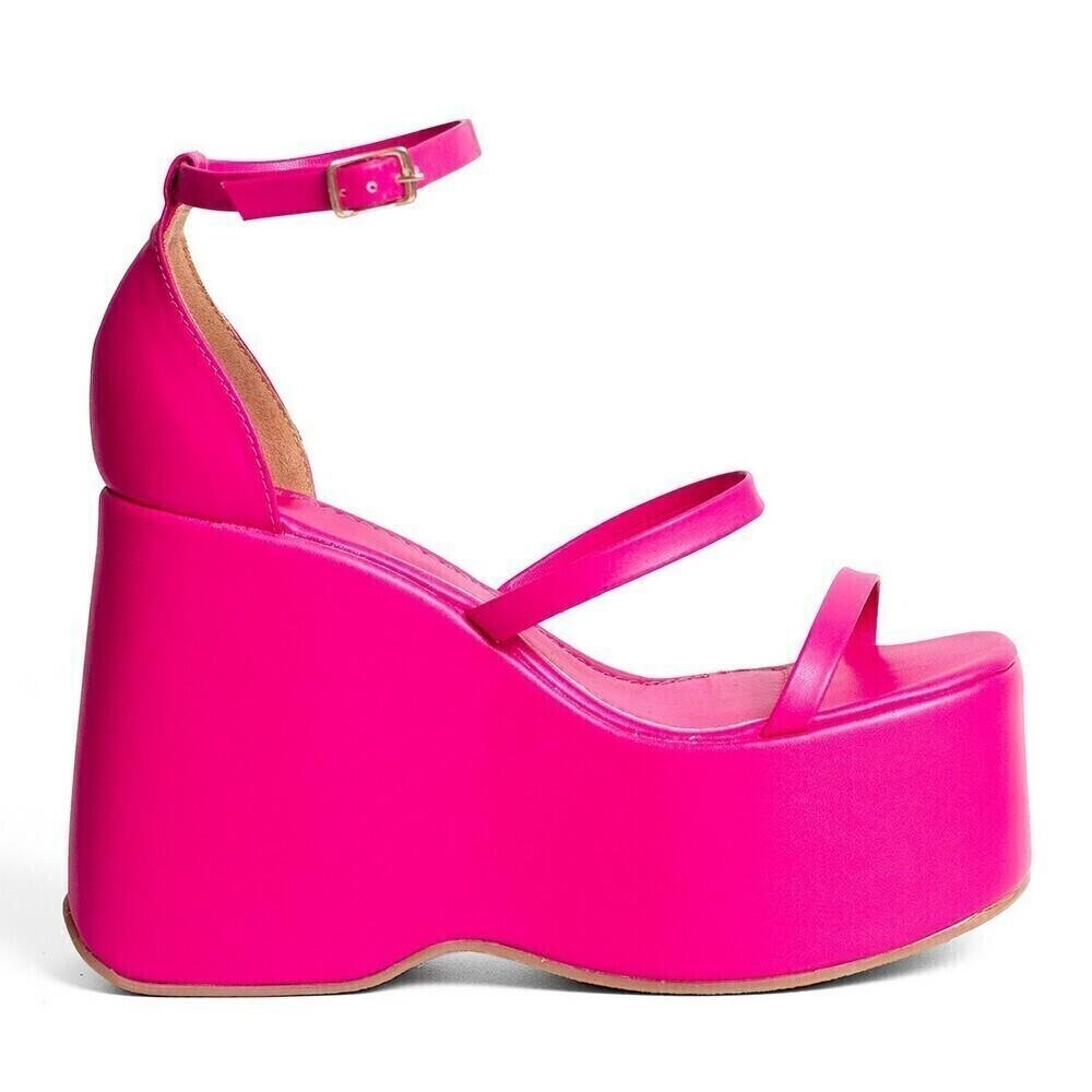 Sandália Plataforma Napa Soft Luminous