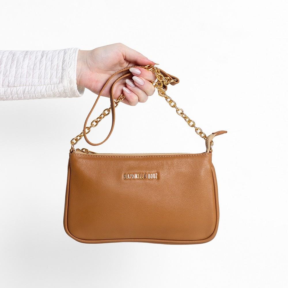 Bolsa Tiracolo Pequena Couro Couro Honeycomb 2