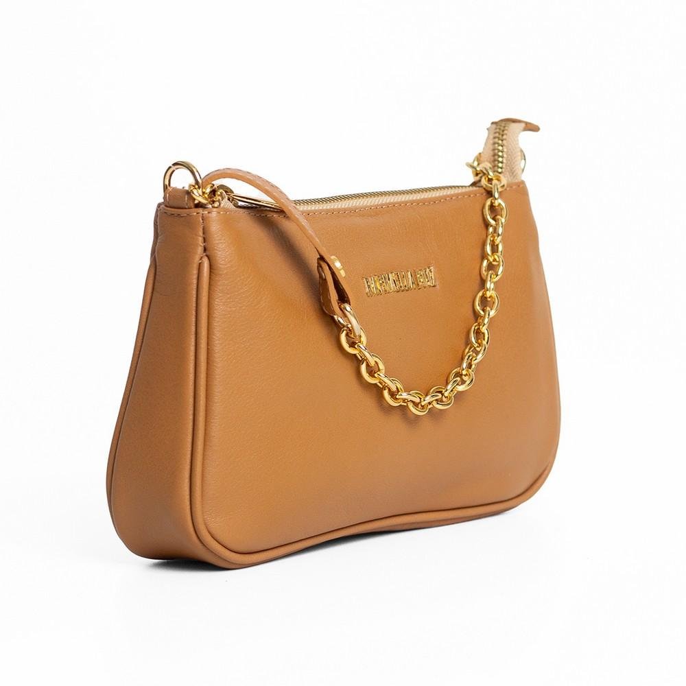 Bolsa Tiracolo Pequena Couro Couro Honeycomb 3