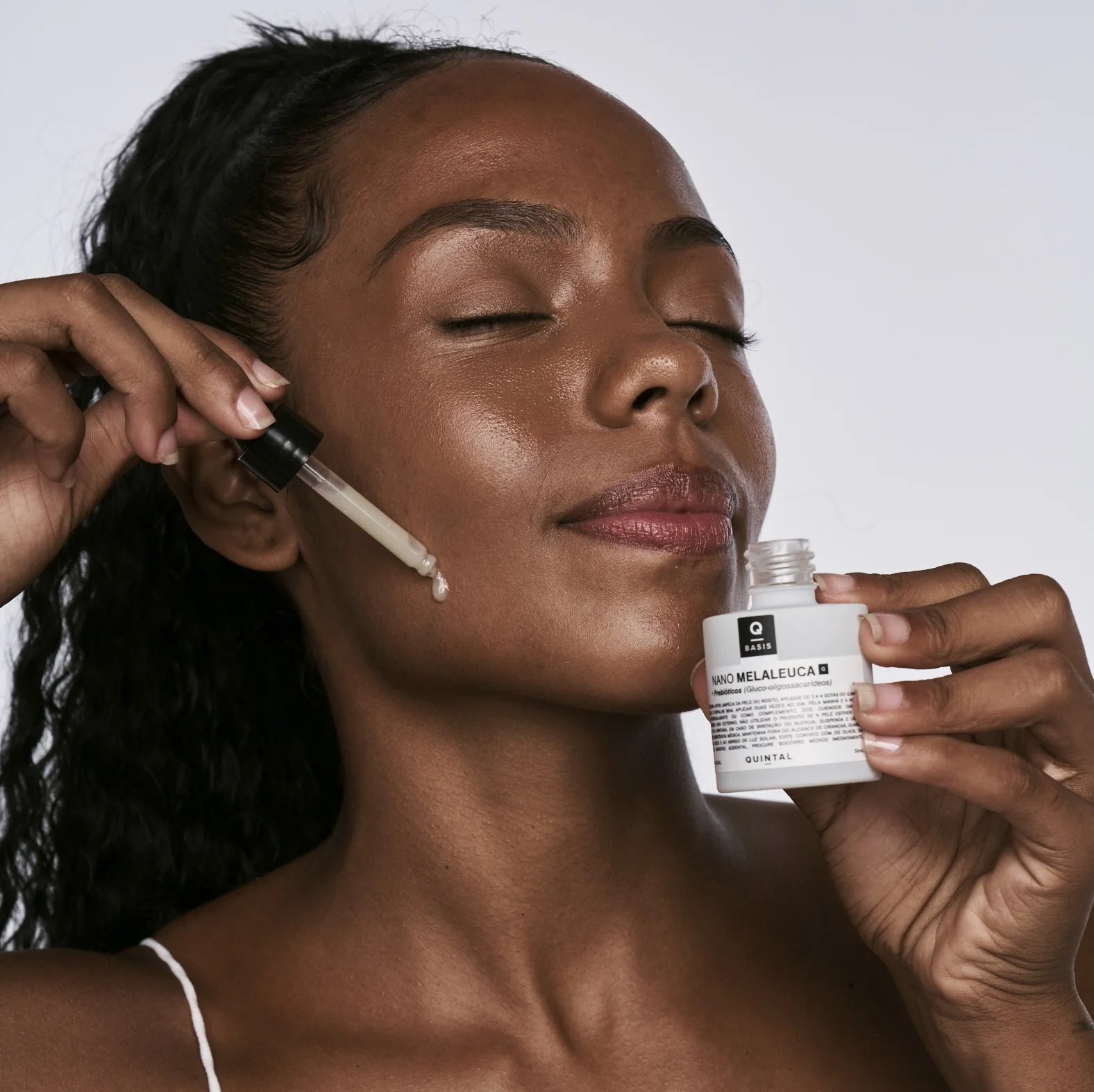 Sérum Facial Q.Basis Nano Melaleuca Quintal Dermocosméticos ÚNICO 4