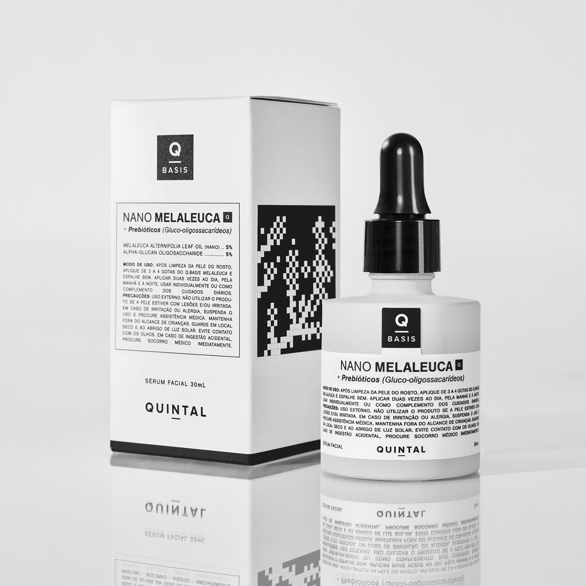 Sérum Facial Q.Basis Nano Melaleuca Quintal Dermocosméticos ÚNICO 7