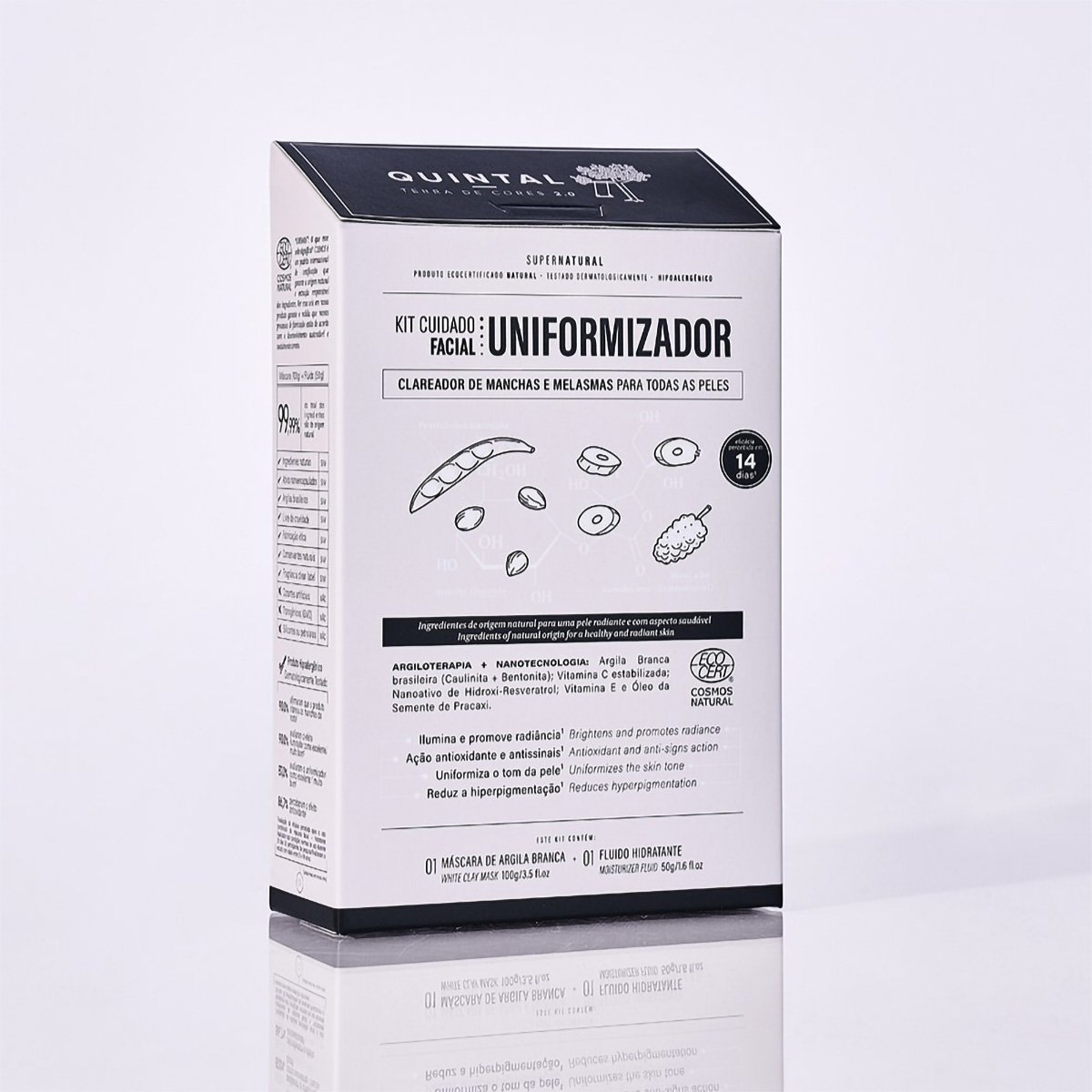 Máscara de Argila Branca Quintal Dermocosméticos 100g 5