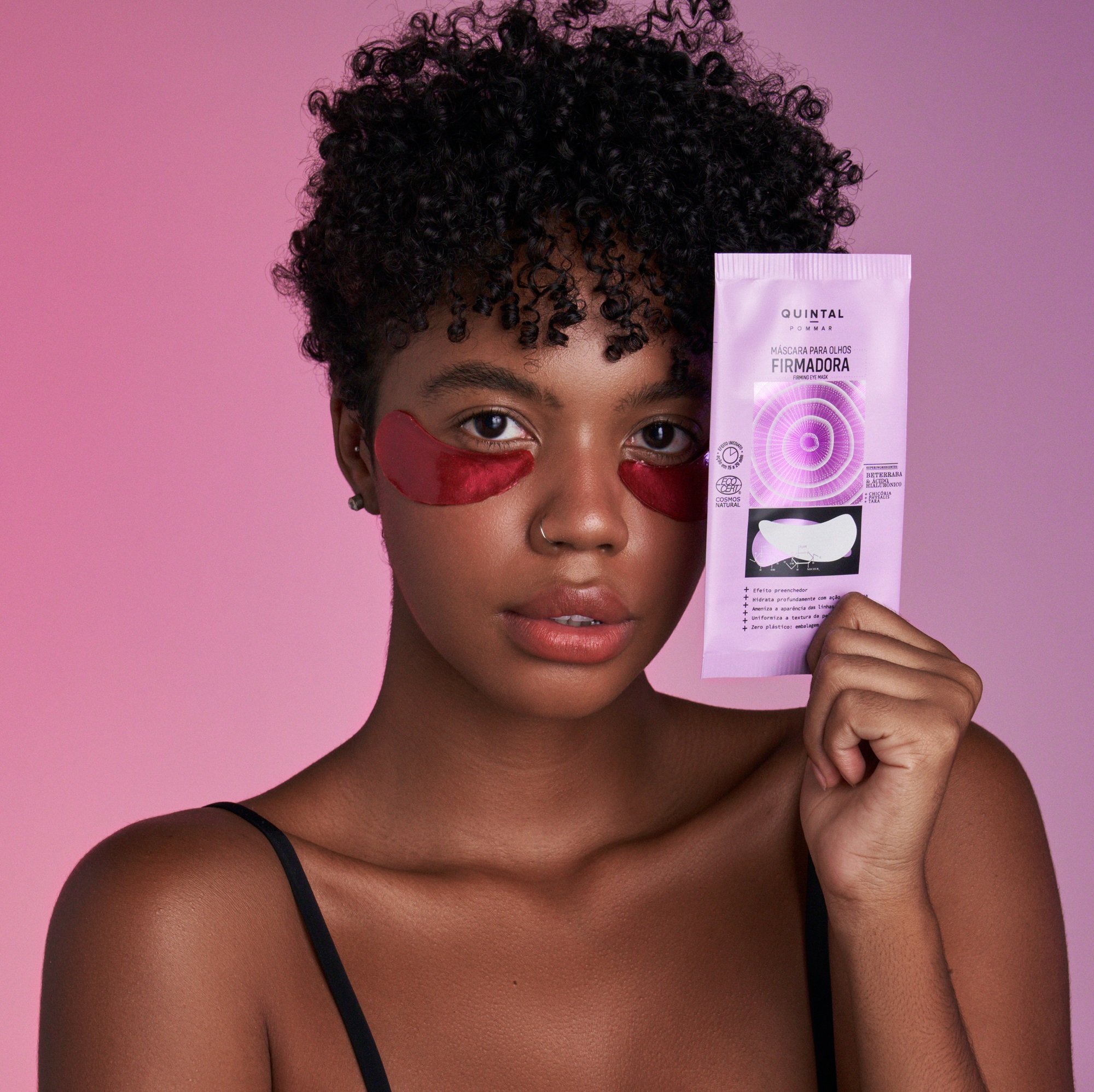 Máscara para Olhos Firmadora 2 unidades Quintal Dermocosméticos ÚNICO 4