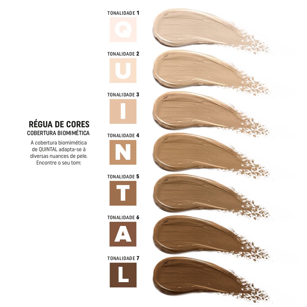 BB Cream FPS30 Tonalidade Q (1) Quintal Dermocosméticos 50g 5