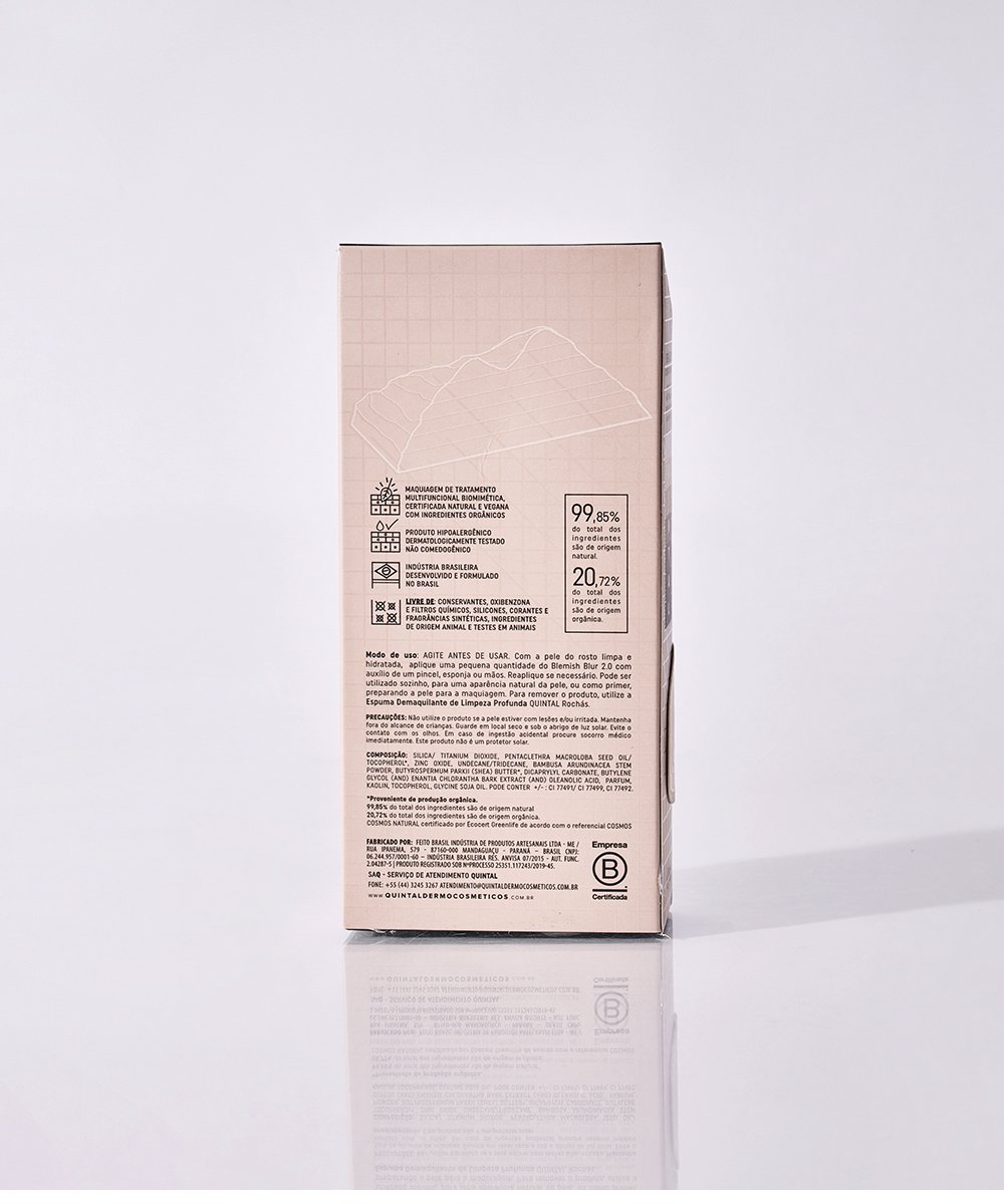 BB Cream FPS30 Tonalidade Q (1) Quintal Dermocosméticos 50g 7