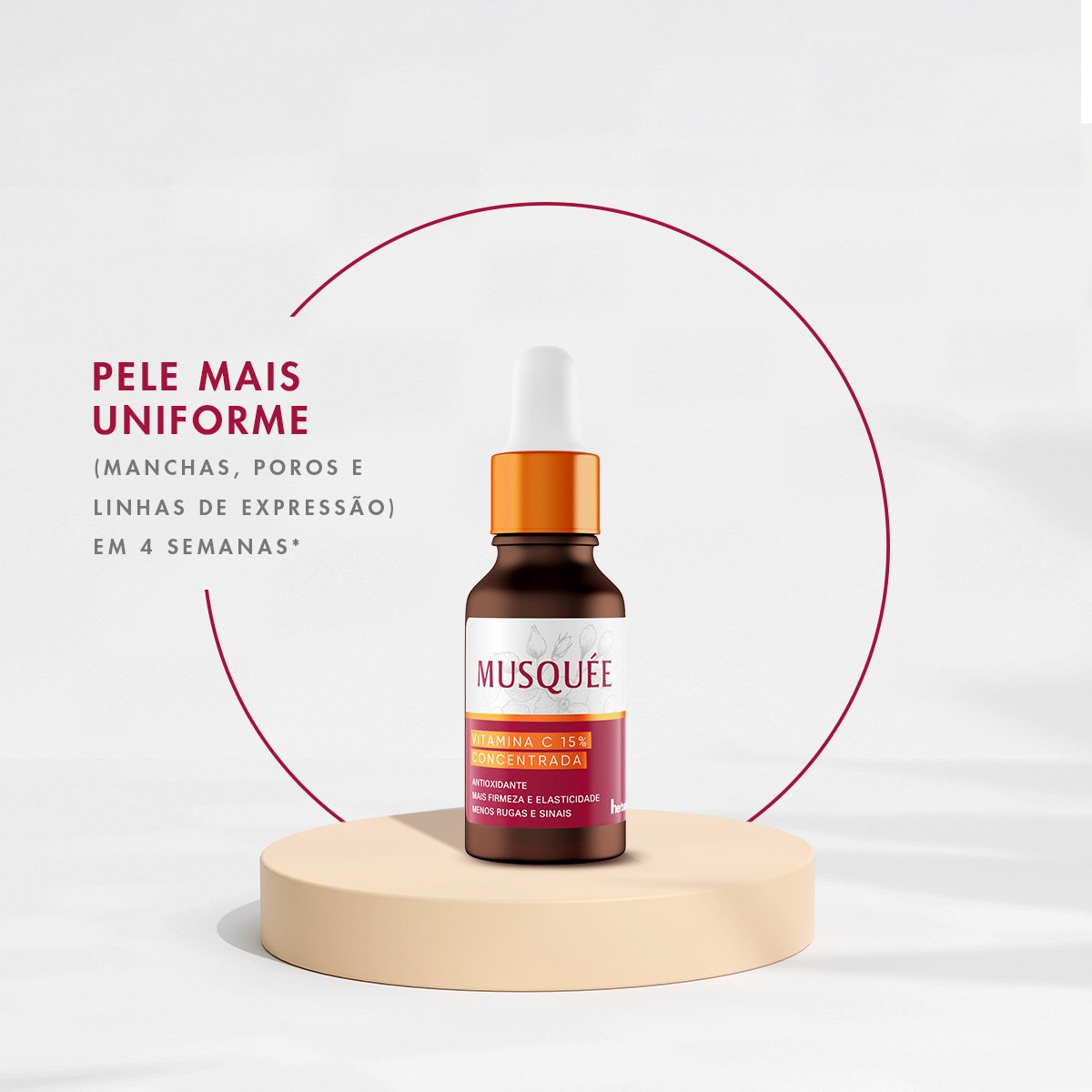 Vitamina C 15% Concentrada Musquée ÚNICO 3