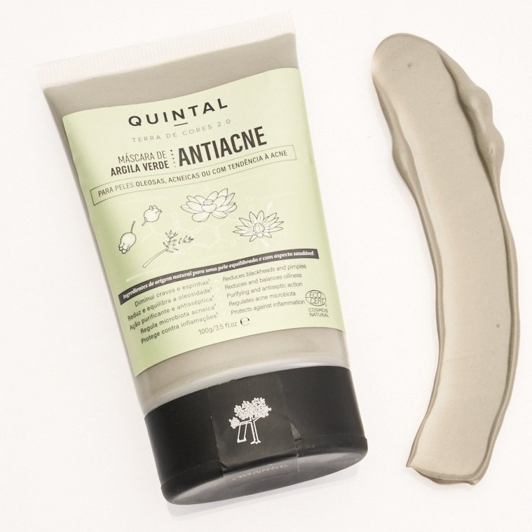 Máscara de Argila Verde Antiacne ÚNICO 3